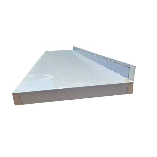 KAMIL Stainless Steel Wall Shelf With Hooks 120Cm
