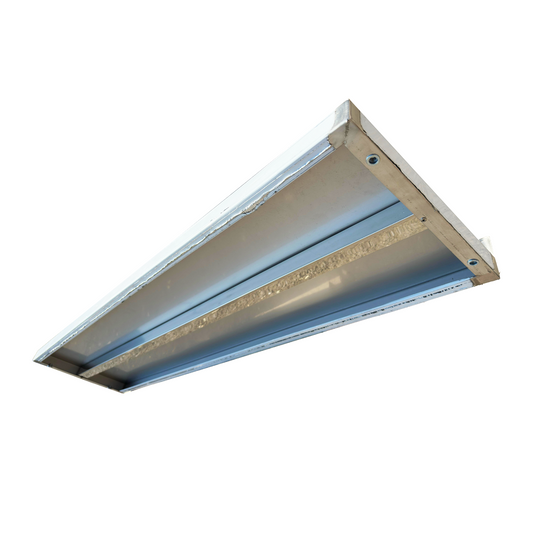 KAMIL Stainless Steel Wall Shelf With Hooks 60Cm